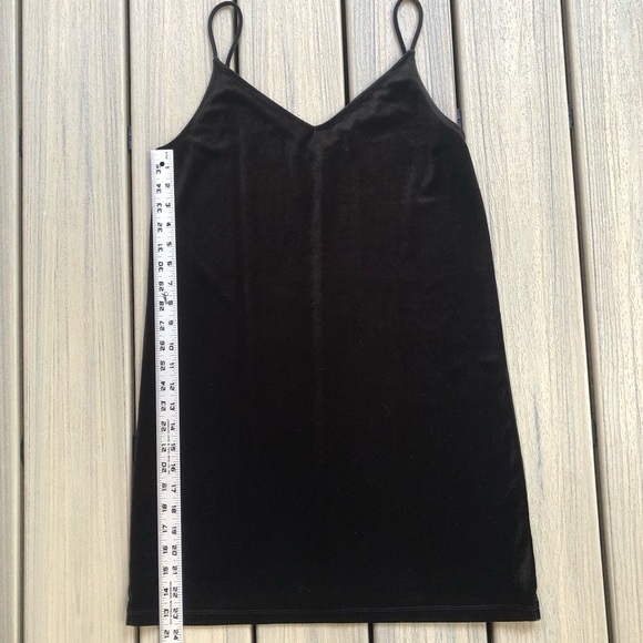 rag & bone Black Velvet Sleeveless Dress Size S Petite - Picture 4 of 9